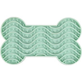 Flamingo LICK PAD YUMMEE SILICONE BONE  S 15 см- Подложка за близане Licky mat, под формата на кокалче